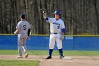 Baseball vs Suffolk  Wheaton College Baseball vs Suffolk University. - (Photo by Keith Nordstrom) : Wheaton, baseball